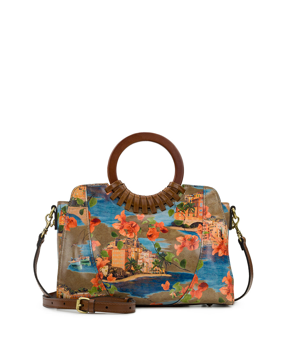 Lyon Satchel Crossbody - French Riviera – Patricia Nash