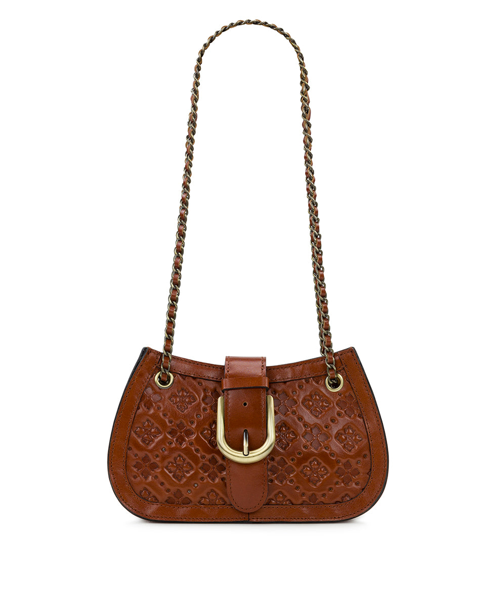 Lena Baguette Crossbody - Vintage Signature Embossed Quilted – Patricia ...
