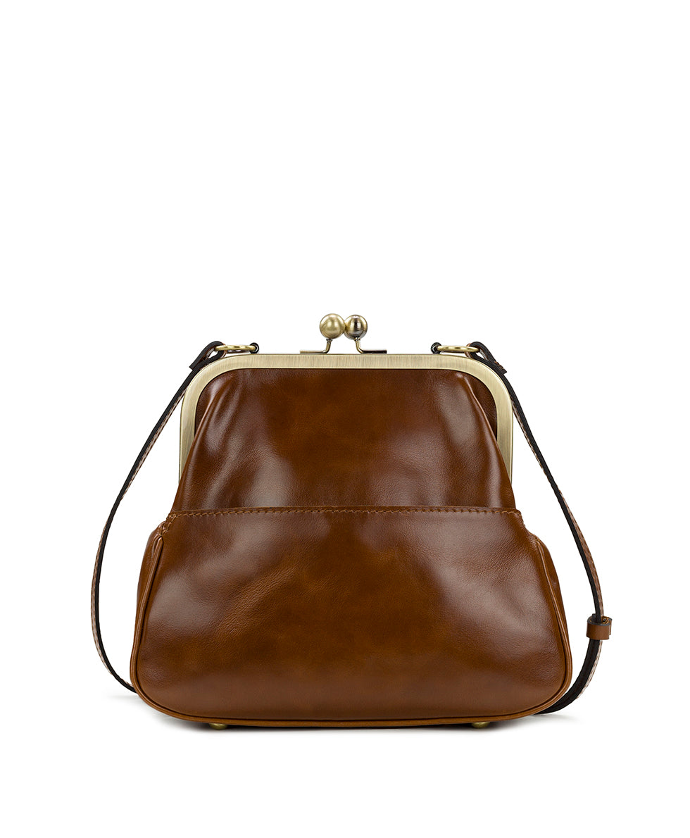 Female - Mellila Frame Bag - Rectangular Frame Pocket - rosewood - by Patricia Nash - View 2 of 31