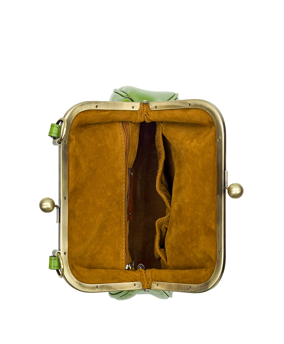 Female - Mellila Frame Bag - Rectangular Frame Pocket - rosewood - by Patricia Nash - View 9 of 31