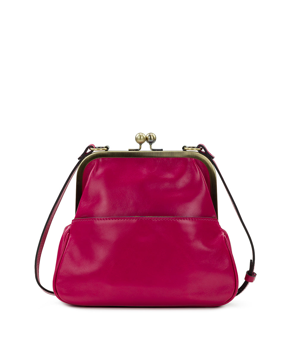 Female - Mellila Frame Bag - Rectangular Frame Pocket - rosewood - by Patricia Nash - View 11 of 31