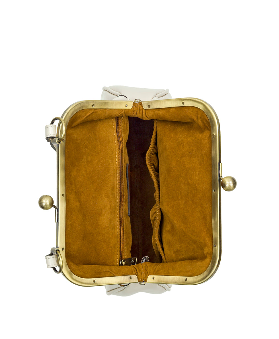 Female - Mellila Frame Bag - Rectangular Frame Pocket - rosewood - by Patricia Nash - View 17 of 31