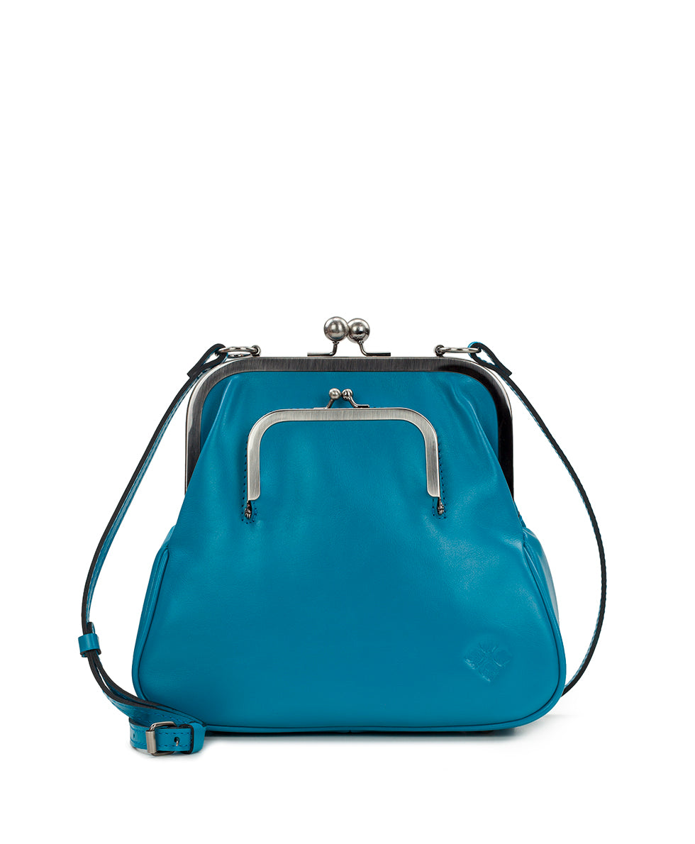 Female - Mellila Frame Bag - Rectangular Frame Pocket - rosewood - by Patricia Nash - View 18 of 31