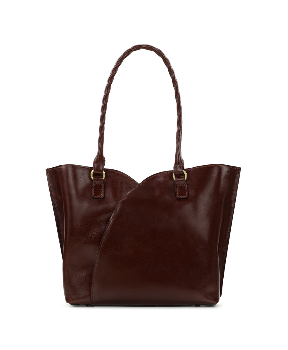 Female - Marion Tote - Vintage Vegetable Tanned Leather - olive - by Patricia Nash - View 18 of 25
