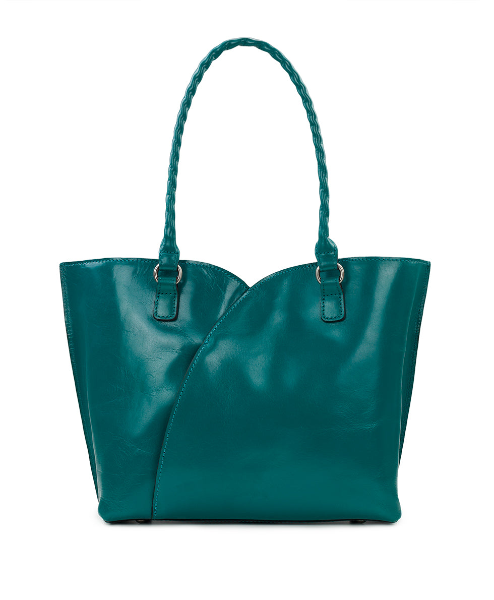 Marion Tote - Vintage Vegetable Tanned Leather - british tan - by Patricia Nash - View 7 of 24