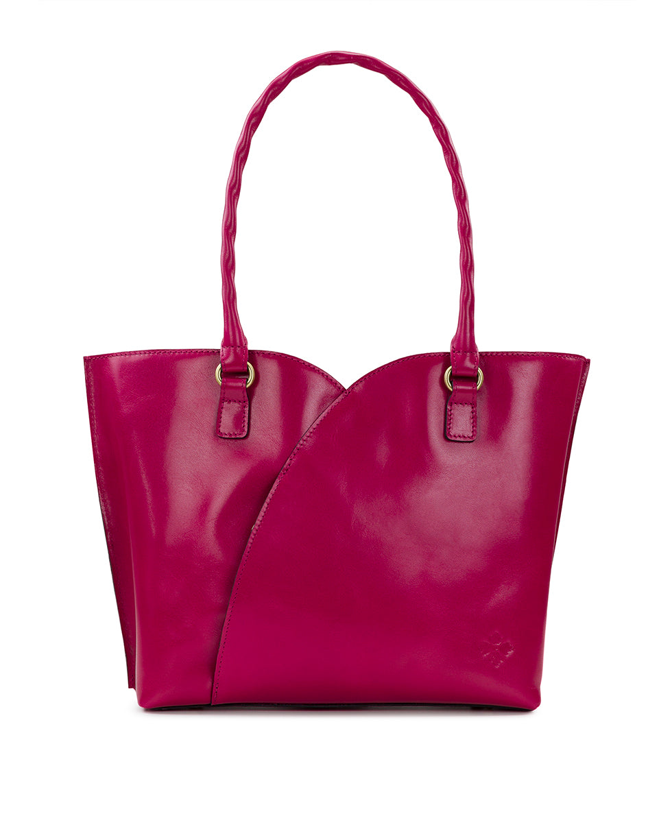 Marion Tote - Vintage Parisian Floral Tooled - fuchsia - by Patricia Nash - View 2 of 8