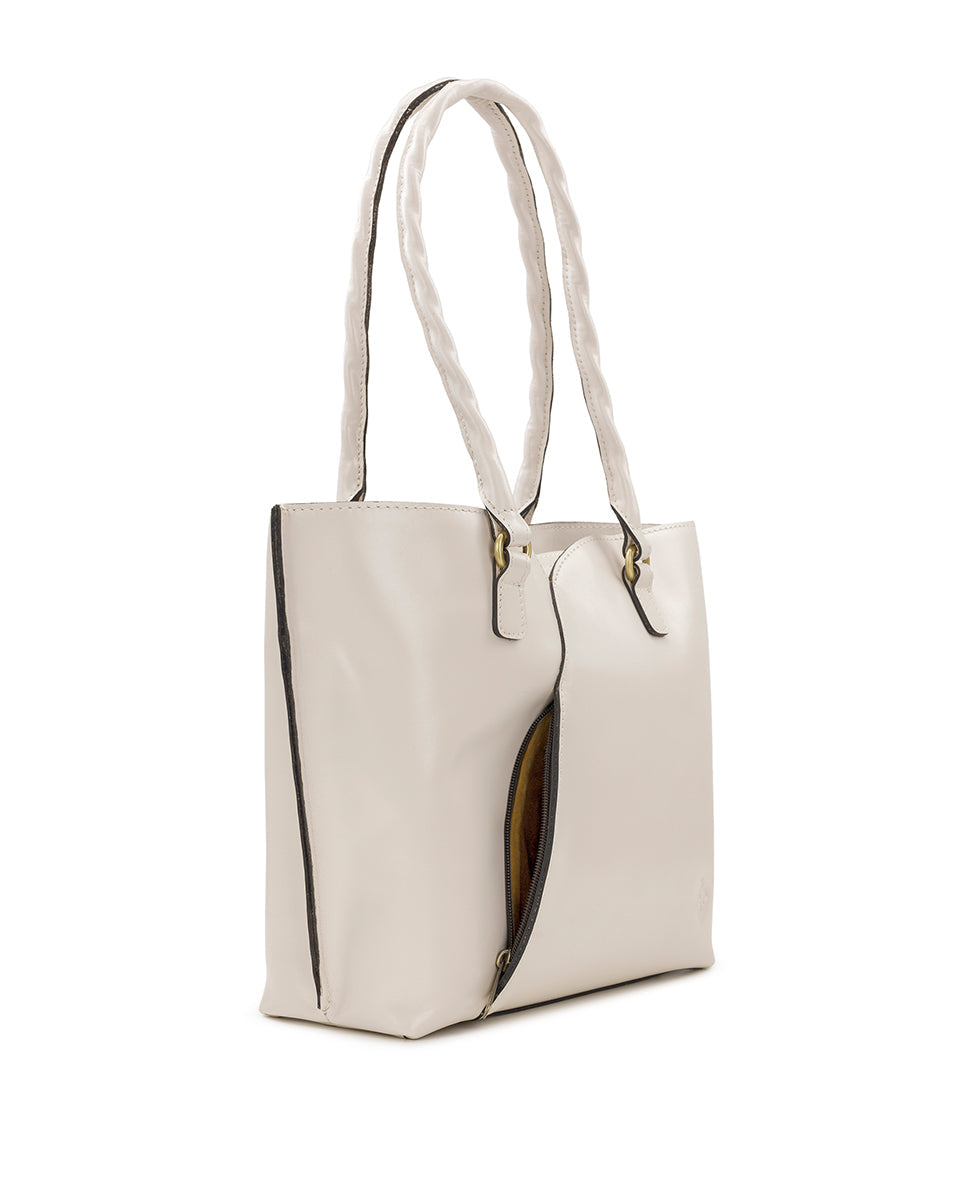Marion Tote - Vintage Parisian Floral Tooled - british tan - by Patricia Nash - View 8 of 56