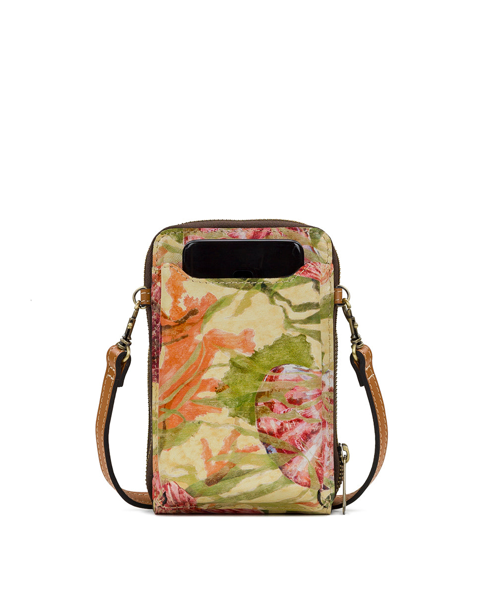 Female - Albertine Phone Crossbody - Seashells by the Seashore - seashells by the seashore - by Patricia Nash - View 3 of 6