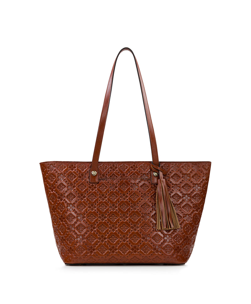 Gimone Tote - Vintage Signature Embossed Quilted