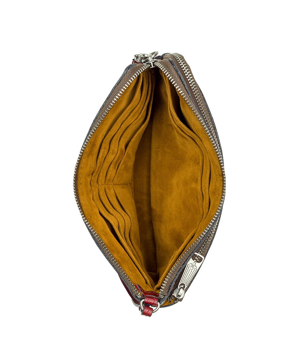 Female - Varone Wristlet - Montana Prairie Skies - maroon - by Patricia Nash - View 4 of 5