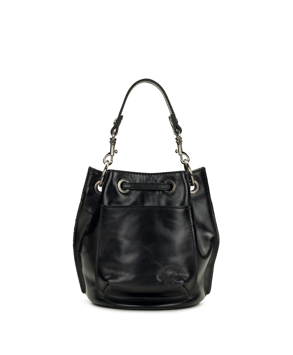 Female - Volania Drawstring | Velvet Needlepoint | Black - black - by Patricia Nash - View 3 of 5