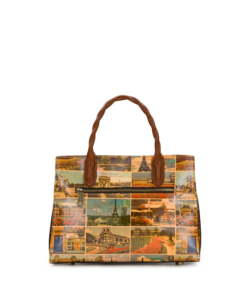 Female - Genovese Satchel - Postcards From Paris - postcards from paris - by Patricia Nash - View 3 of 6