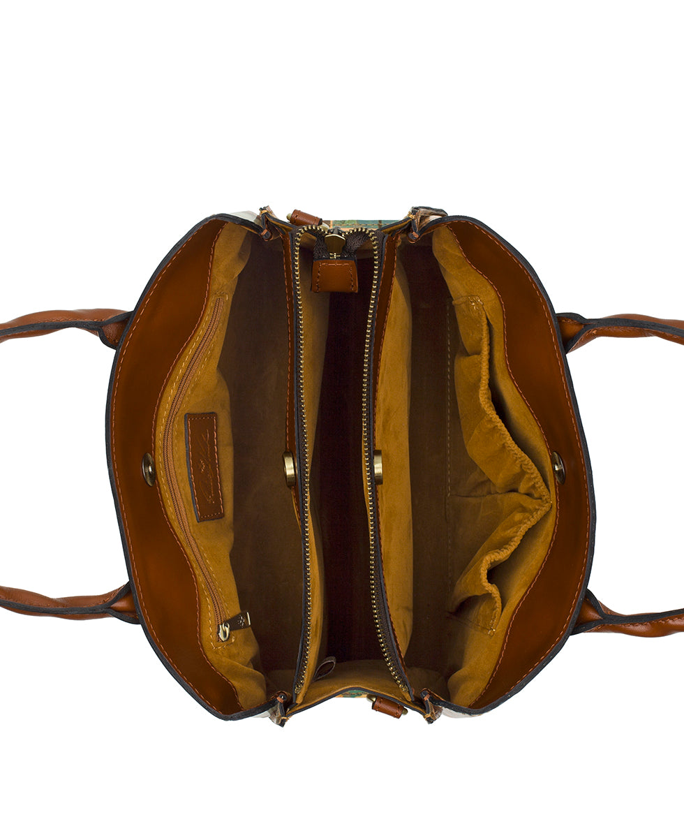 Female - Genovese Satchel - Postcards From Paris - postcards from paris - by Patricia Nash - View 5 of 6
