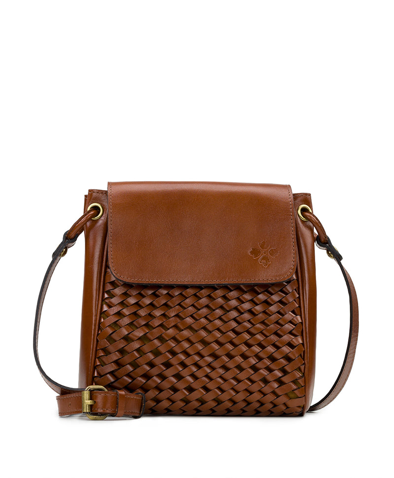 Marisa Woven Flap Crossbody - Specialty Woven Leather
