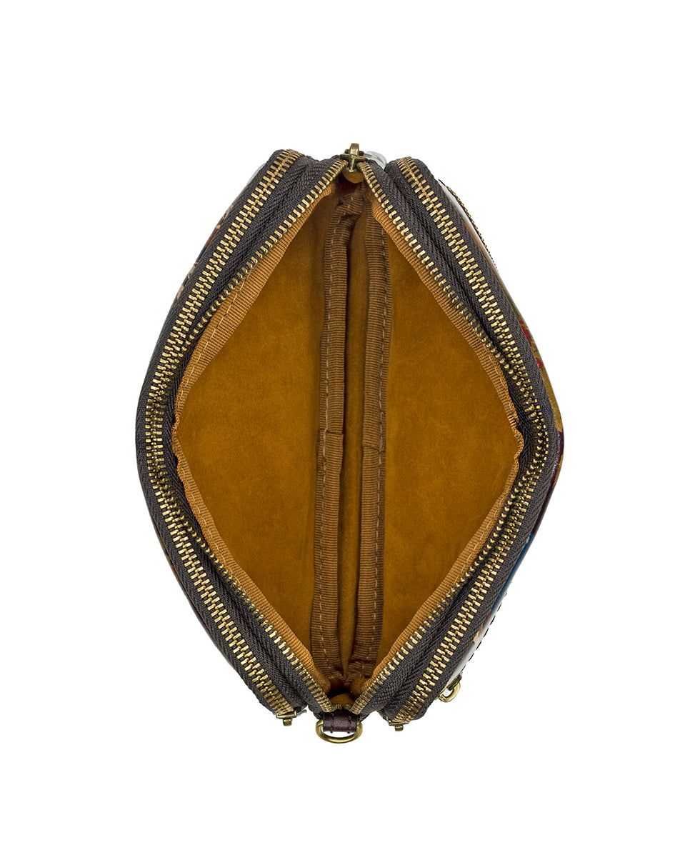 Female - Viani Wristlet - Montana Prairie Skies - chocolate - by Patricia Nash - View 4 of 5