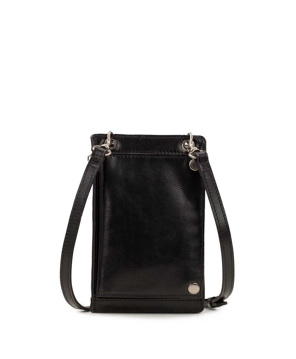 Chiavella Phone Crossbody - Vintage Distressed Leather - mushroom - by Patricia Nash - View 6 of 51