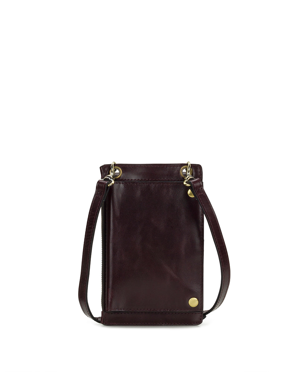 Female - Chiavella Phone Crossbody | Vintage Distressed | Plum - plum - by Patricia Nash - View 2 of 5