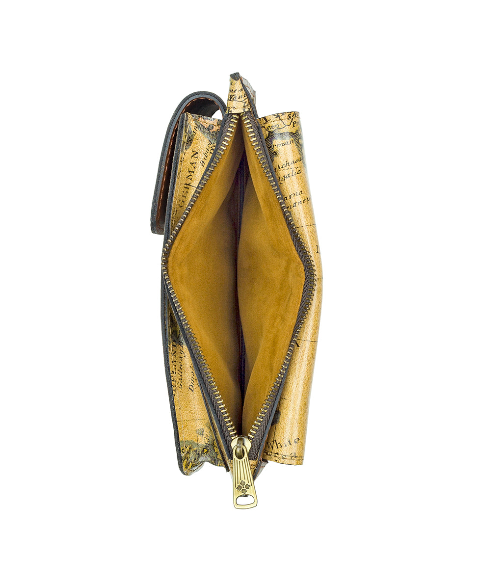 Female - Chiavella Phone Crossbody - European Map - european map - by Patricia Nash - View 5 of 5