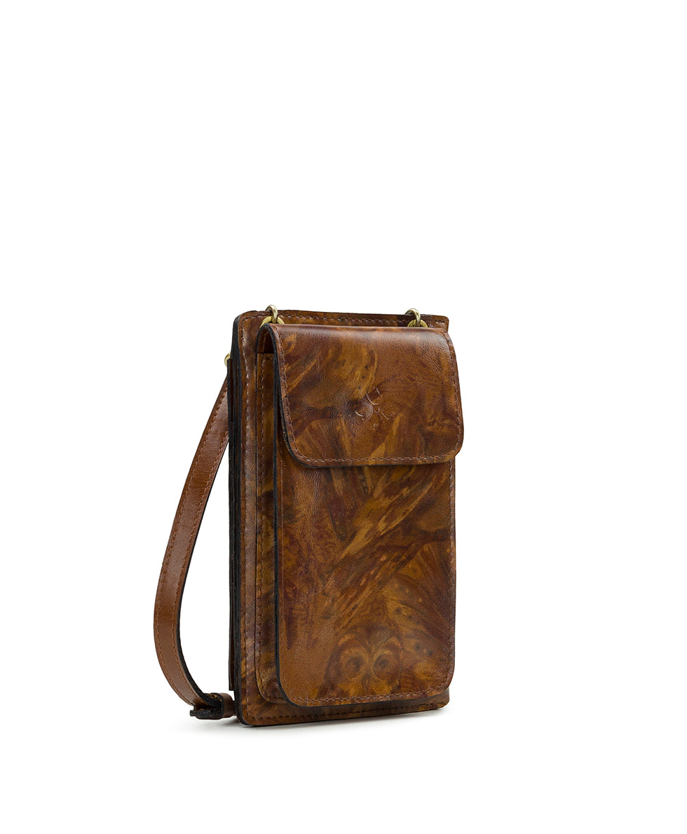 Chiavella Phone Crossbody - Owl Print