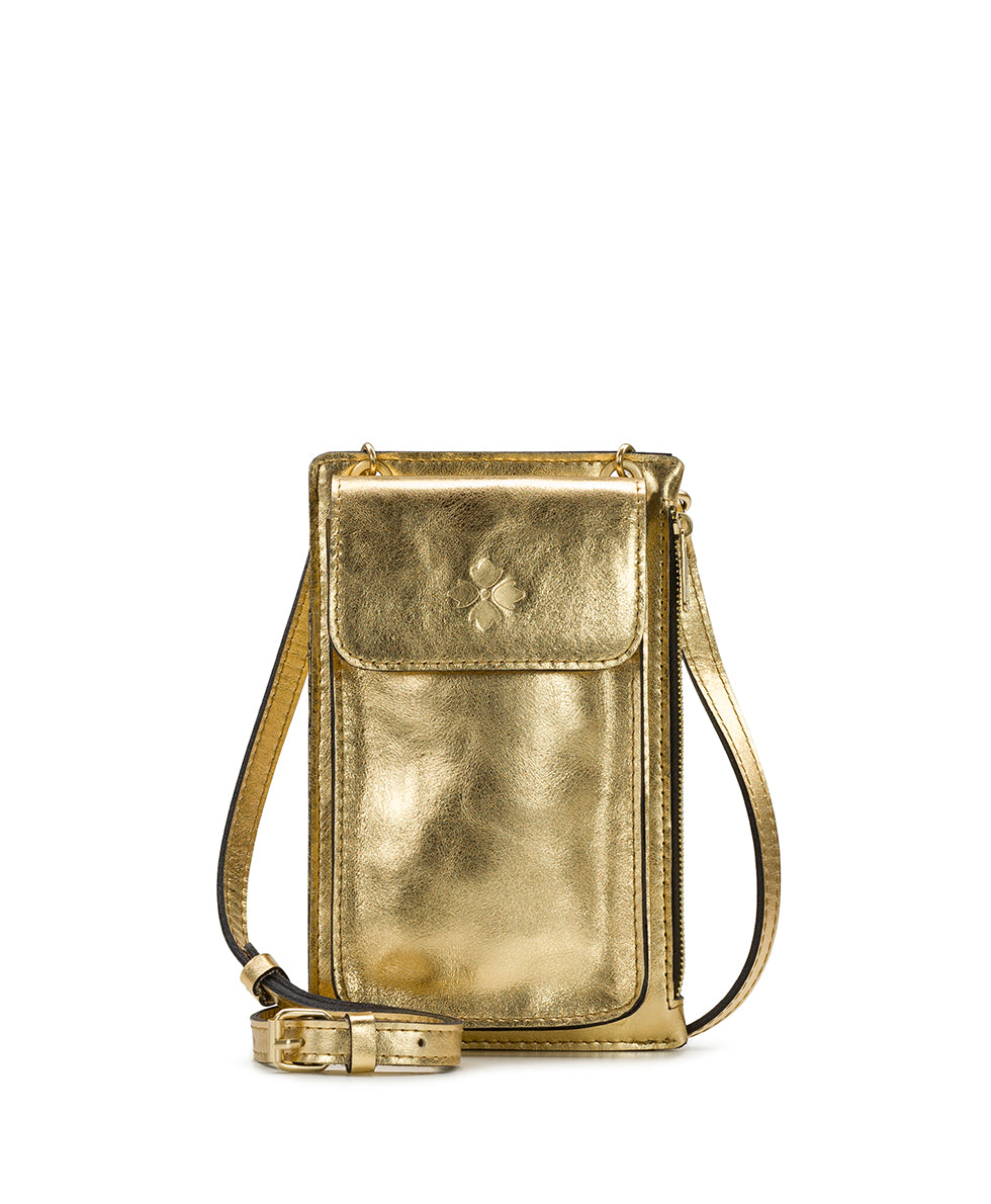 Female - Chiavella Phone Crossbody - Greek Gold - greek gold - by Patricia Nash - View 1 of 6