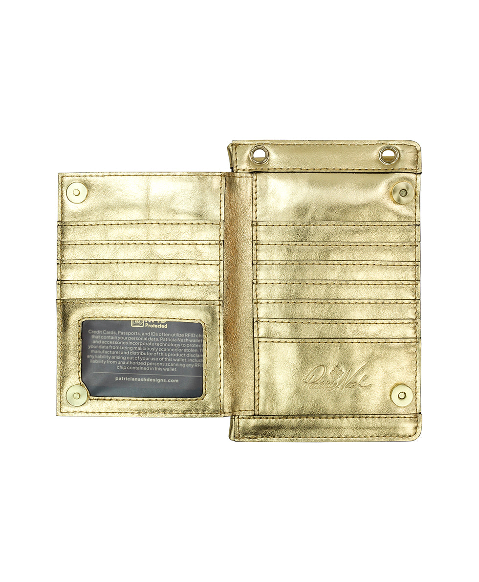 Female - Chiavella Phone Crossbody - Greek Gold - greek gold - by Patricia Nash - View 5 of 6