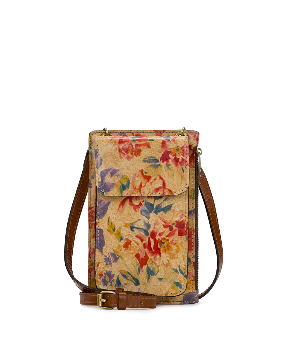 Female - Chiavella Phone Crossbody - Aegean Blooms - aegean blooms - by Patricia Nash - View 1 of 5