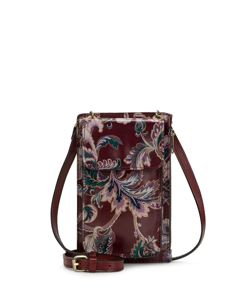 Female - Chiavella Phone Crossbody - European Floral Tapestry - european floral tapestry - by Patricia Nash - View 1 of 6