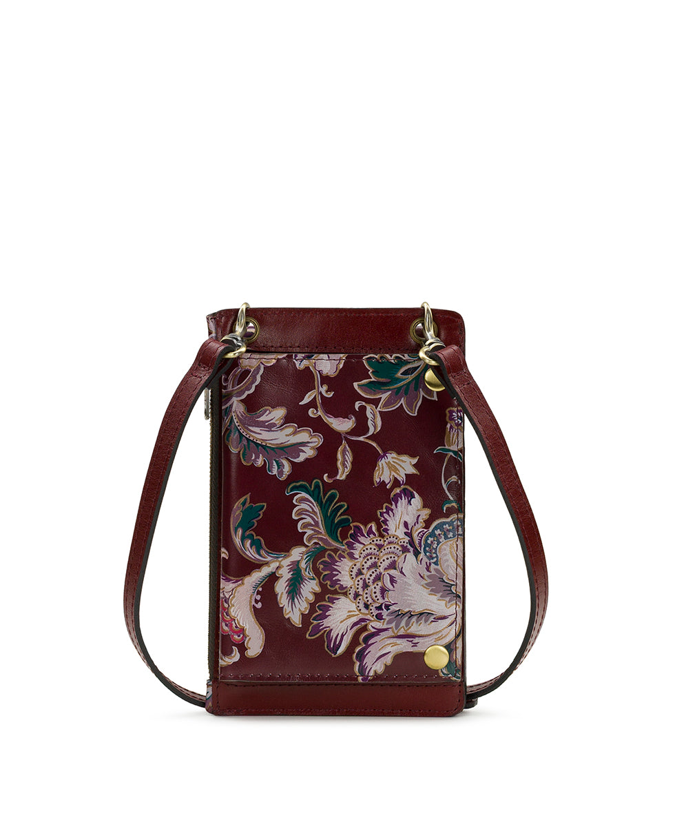Female - Chiavella Phone Crossbody - European Floral Tapestry - european floral tapestry - by Patricia Nash - View 2 of 6