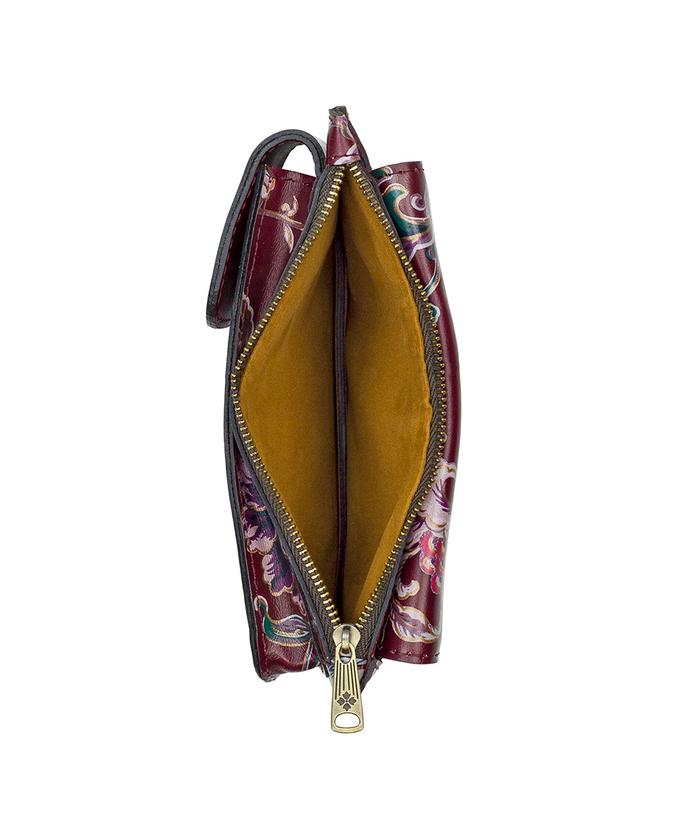 Female - Chiavella Phone Crossbody - European Floral Tapestry - european floral tapestry - by Patricia Nash - View 6 of 6
