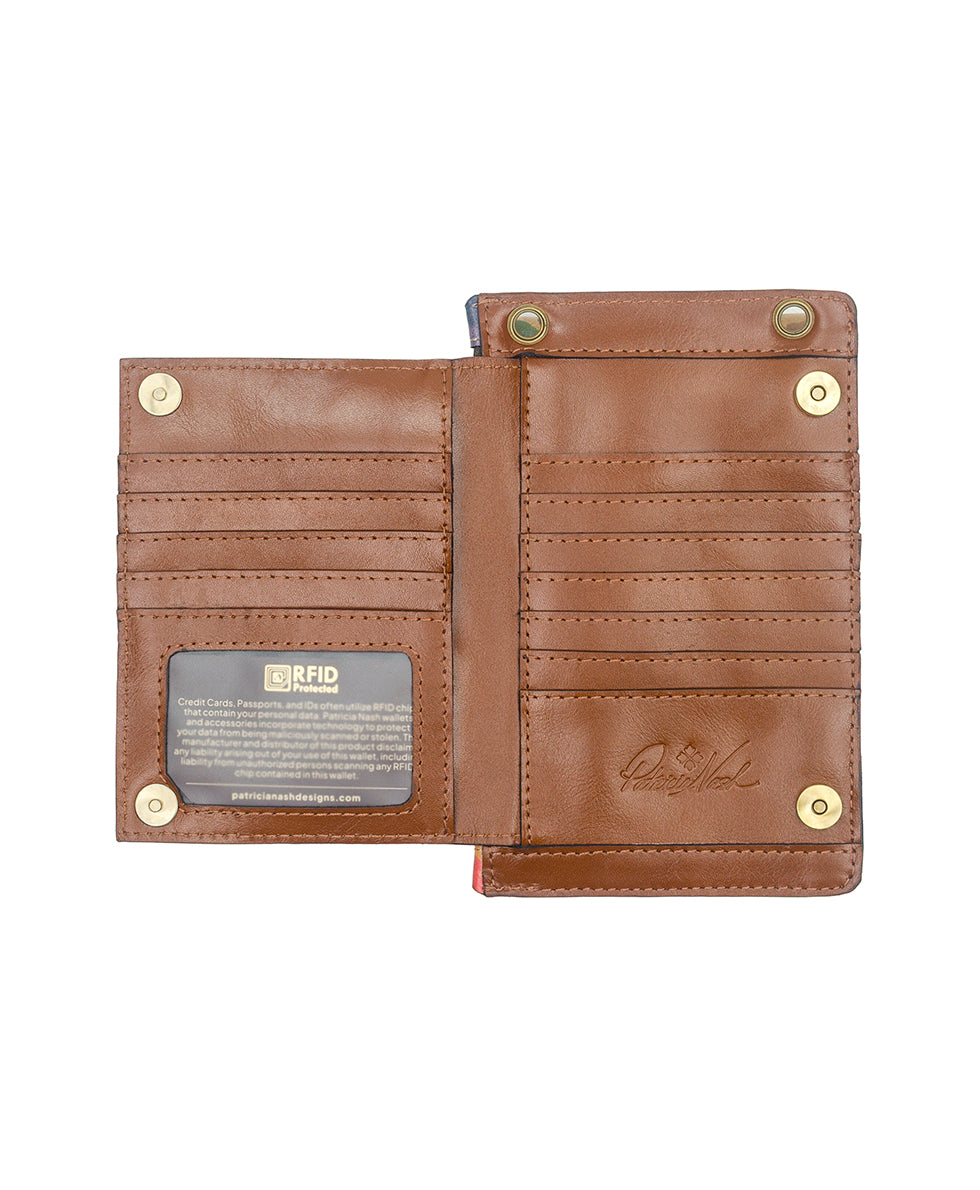 Female - Chiavella Phone Crossbody - French Hydrangeas - french hydrangeas - by Patricia Nash - View 4 of 5