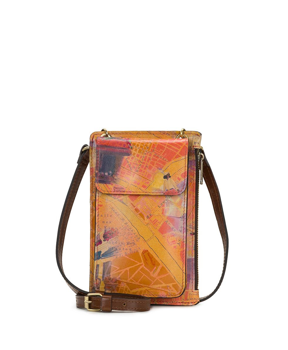 Female - Chiavella Phone Crossbody - Paris Map - paris map - by Patricia Nash - View 1 of 5
