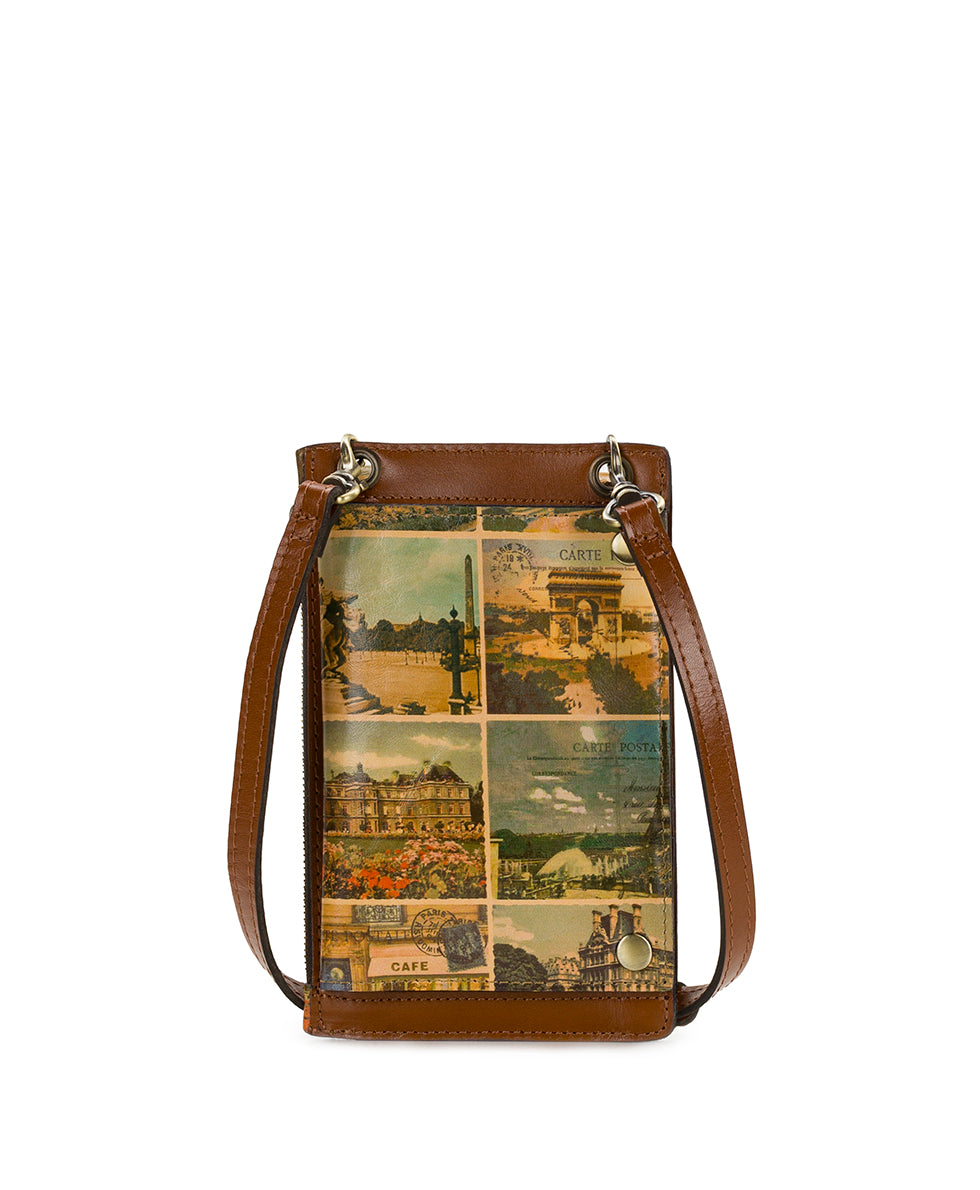 Female - Chiavella Phone Crossbody - Postcards From Paris - postcards from paris - by Patricia Nash - View 2 of 5