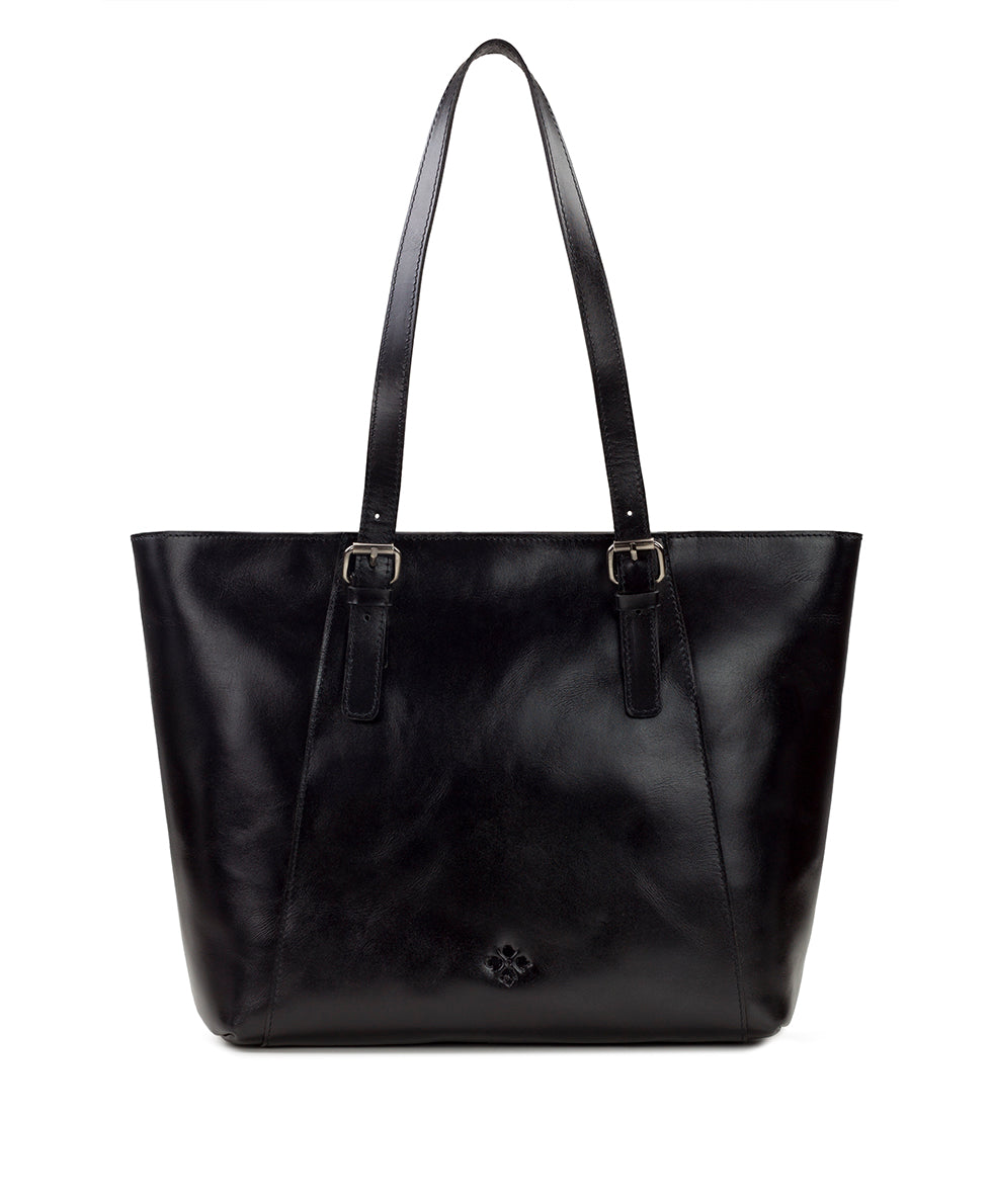 Distressed leather tote on sale bag