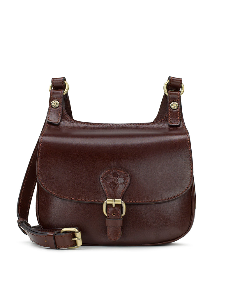 Linny Saddle Bag  - Vintage Vegetable Tanned Leather