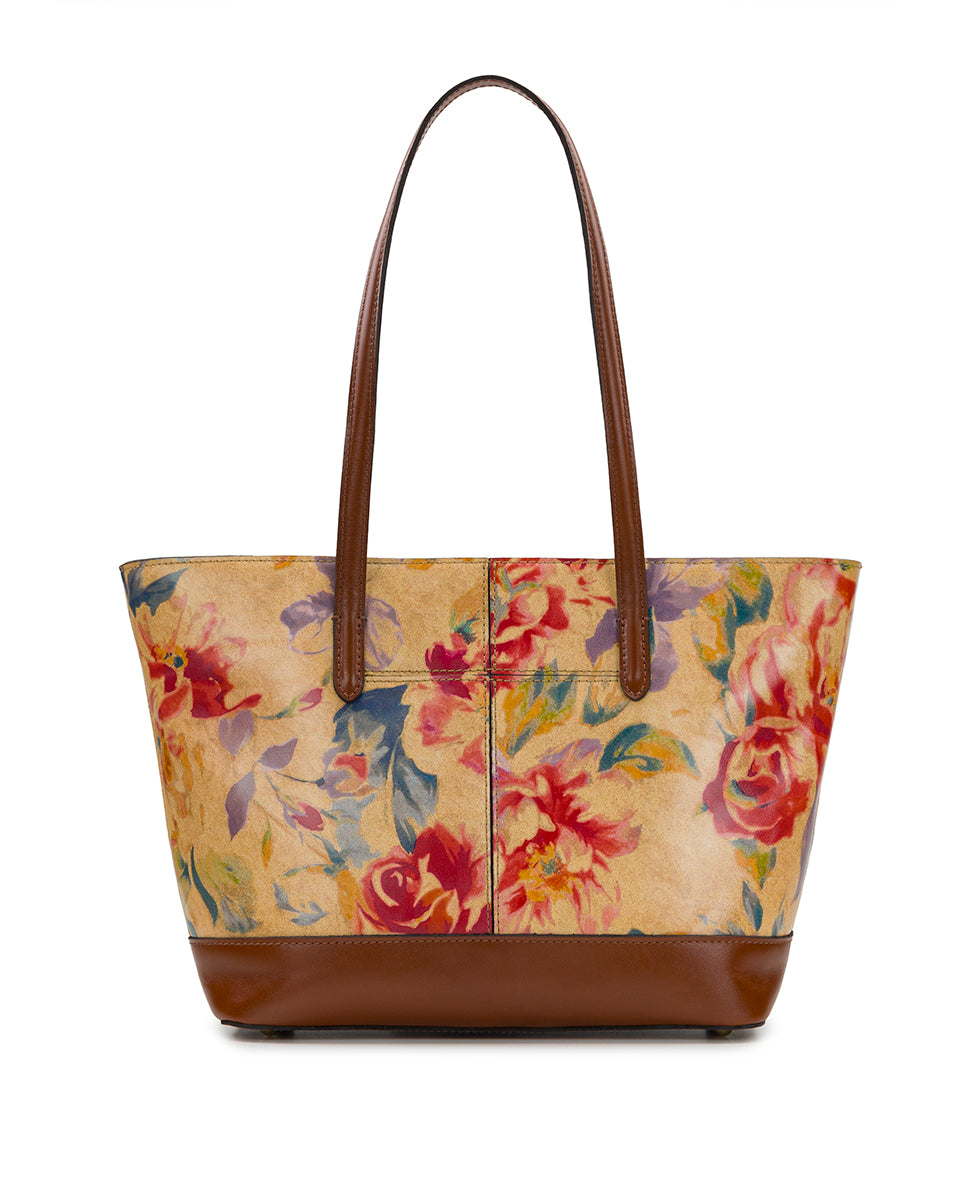 Female - Verzi Tote with Tassel - Aegean Blooms - aegean blooms - by Patricia Nash - View 2 of 4