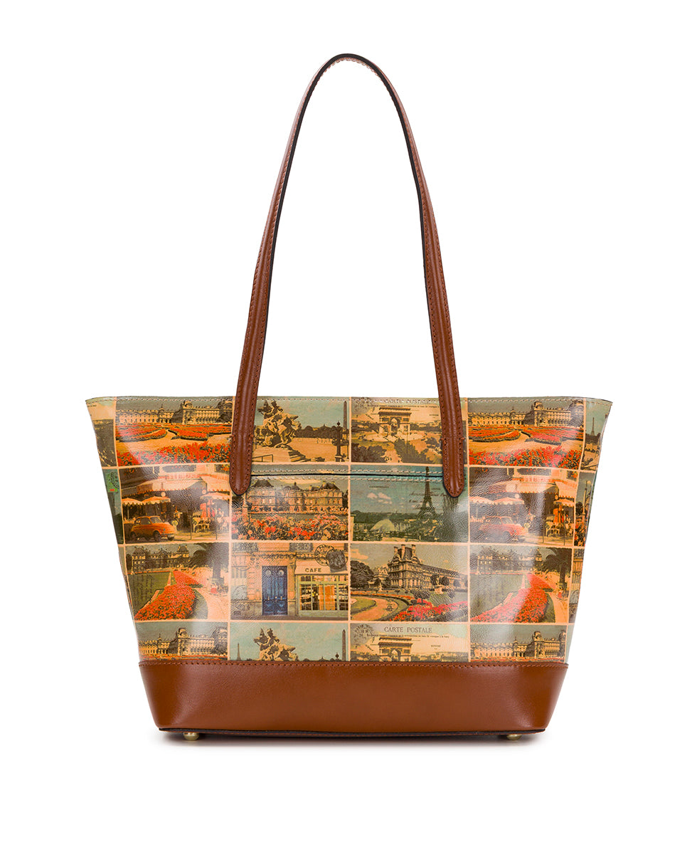 Female - Verzi Tote - Postcards From Paris - postcards from paris - by Patricia Nash - View 1 of 4