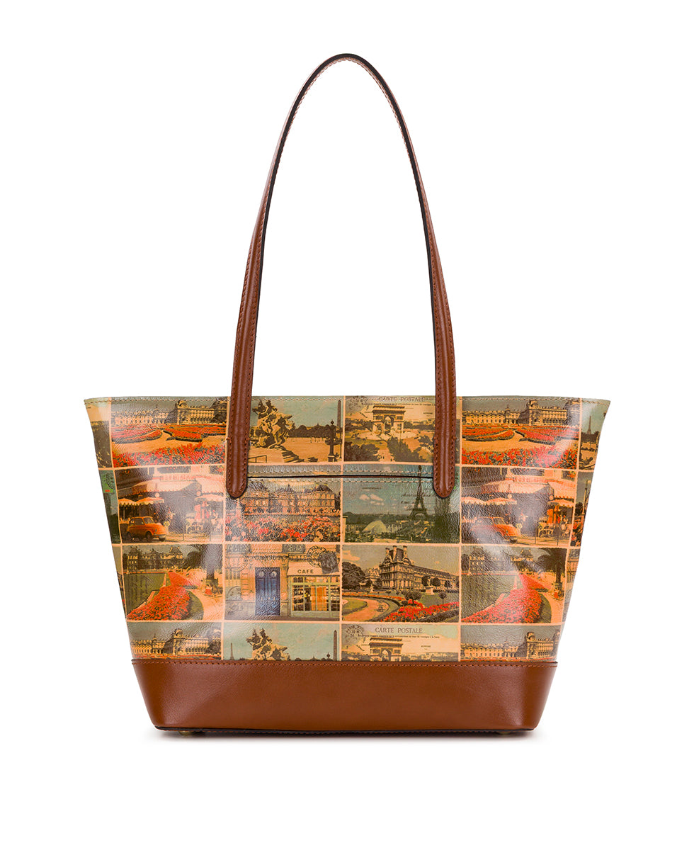 Female - Verzi Tote - Postcards From Paris - postcards from paris - by Patricia Nash - View 2 of 4