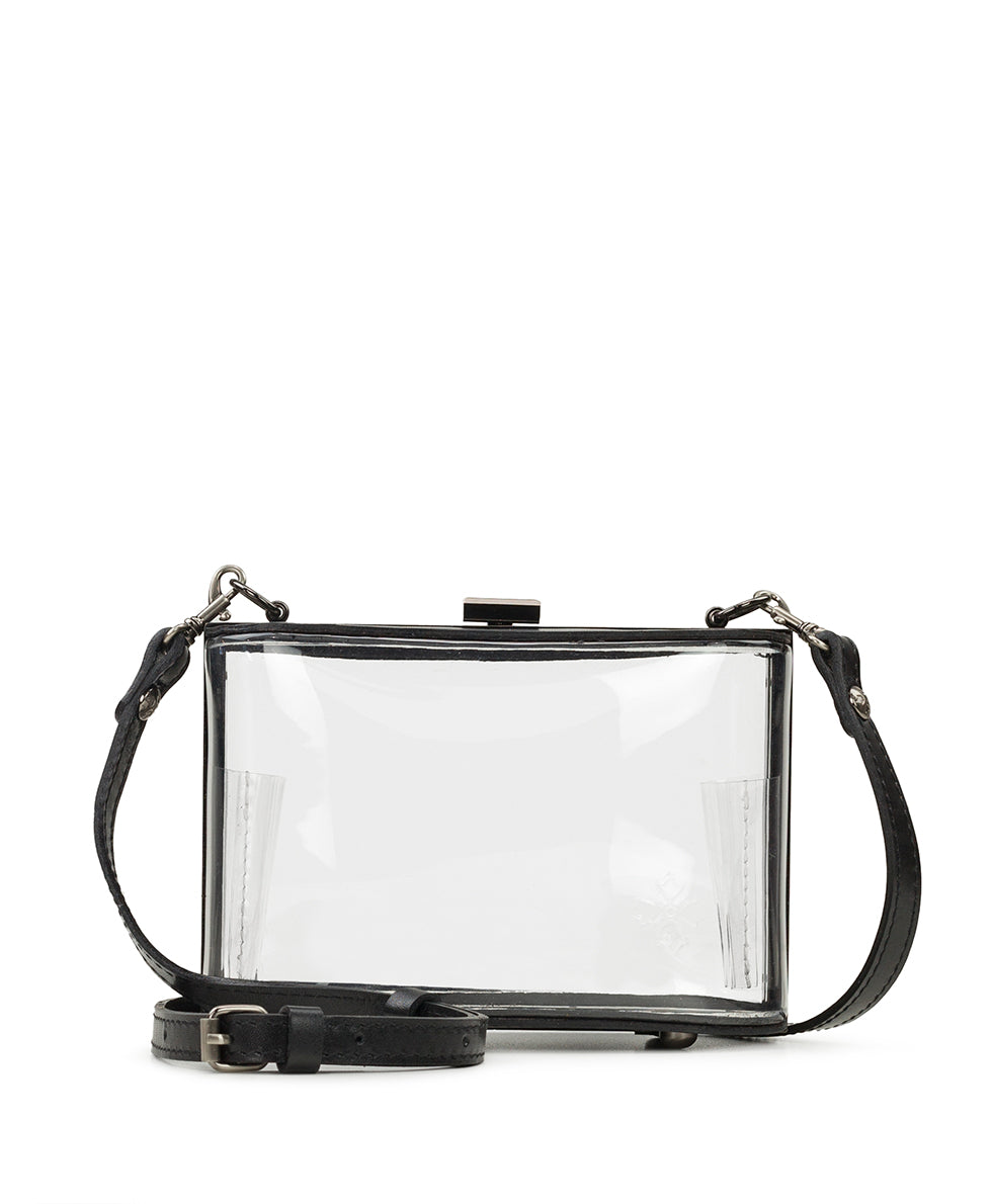 Anselma Frame - Clear Bag - black - by Patricia Nash - View 1 of 5