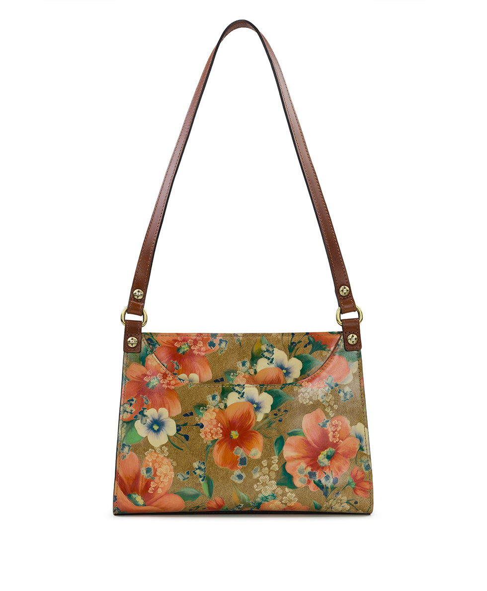 Renata Shoulder Bag - Apricot Blossoms – Patricia Nash