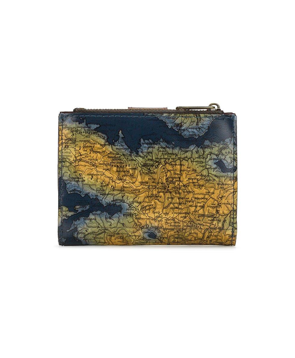 Female - Chiara Wallet - Greek Map - greek map - by Patricia Nash - View 2 of 6