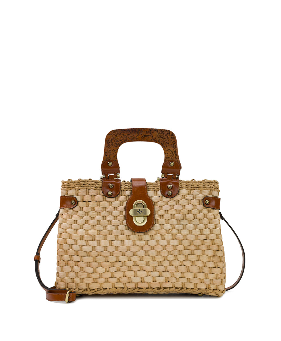 Patricia Nash shops Woven Leather Handbag