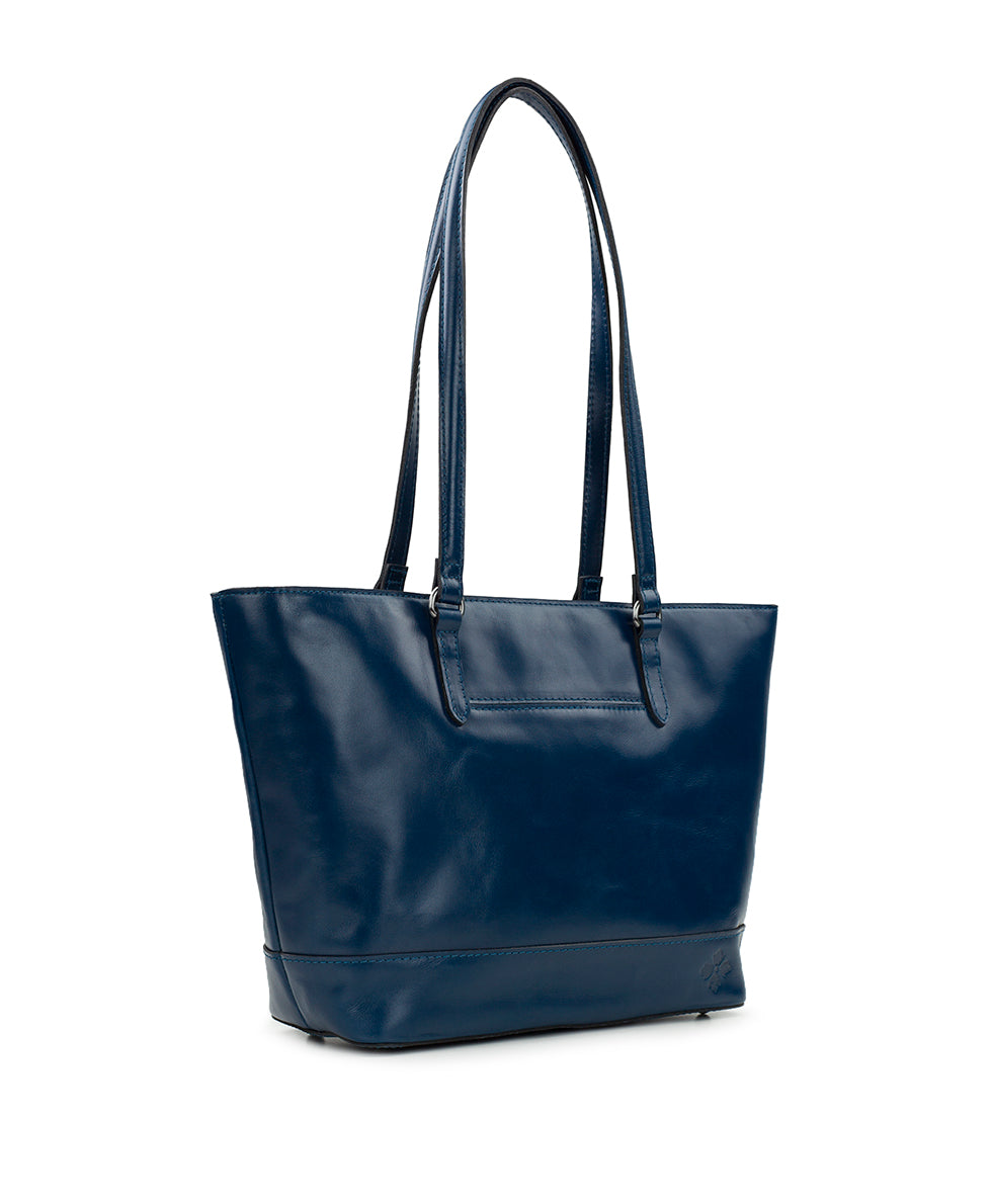 Violetti Tote - Vintage Distressed Leather - cognac - by Patricia Nash - View 19 of 30