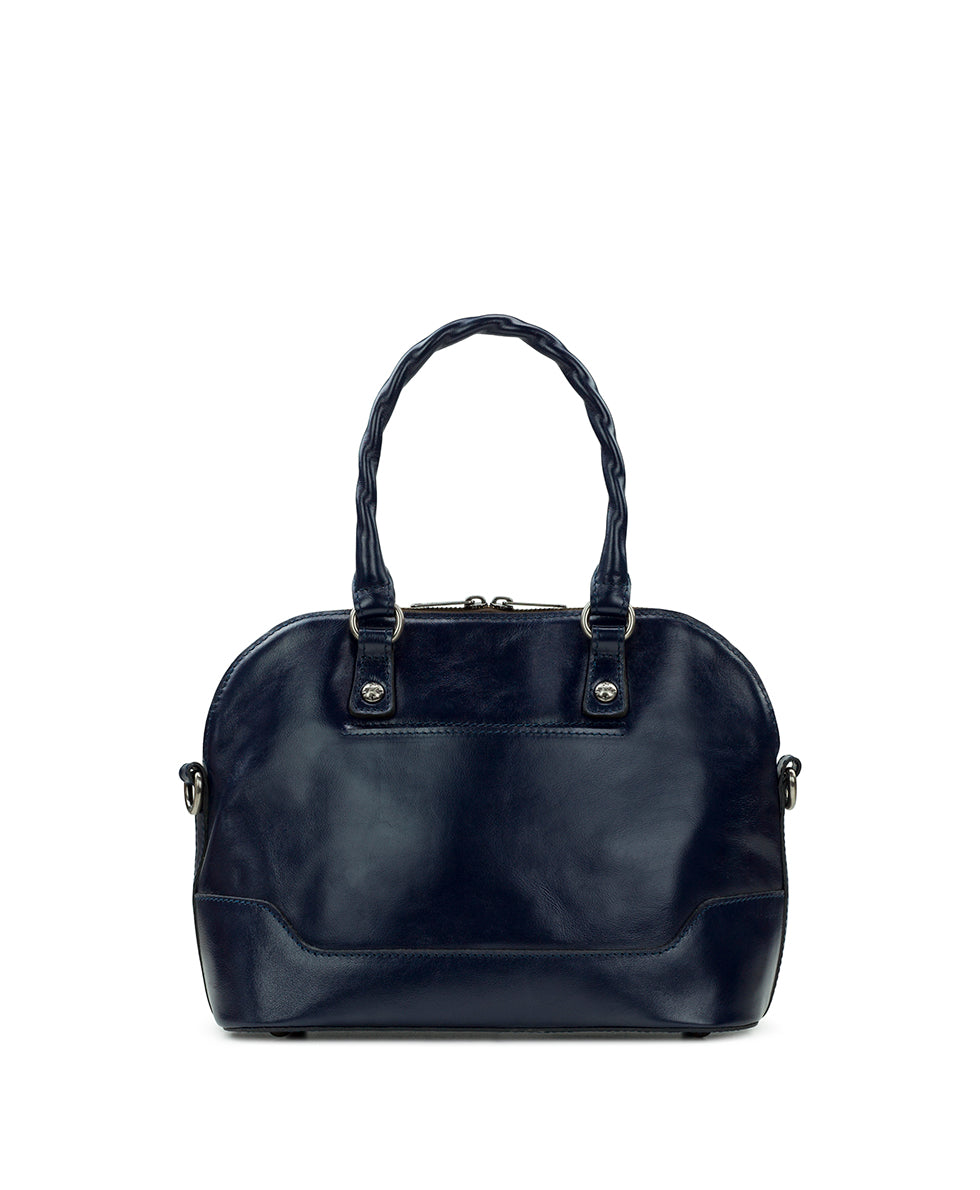 Chia Dome Satchel - Vintage Distressed Leather