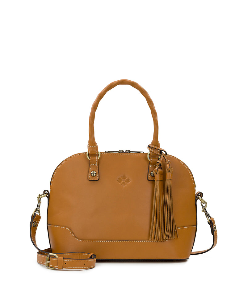 Chia Dome Satchel - Waxed Leather