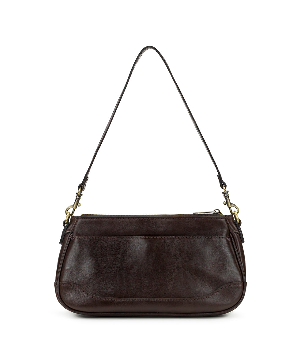 Female - Nova Crossbody - Vintage Distressed Leather - blue fog - by Patricia Nash - View 19 of 31