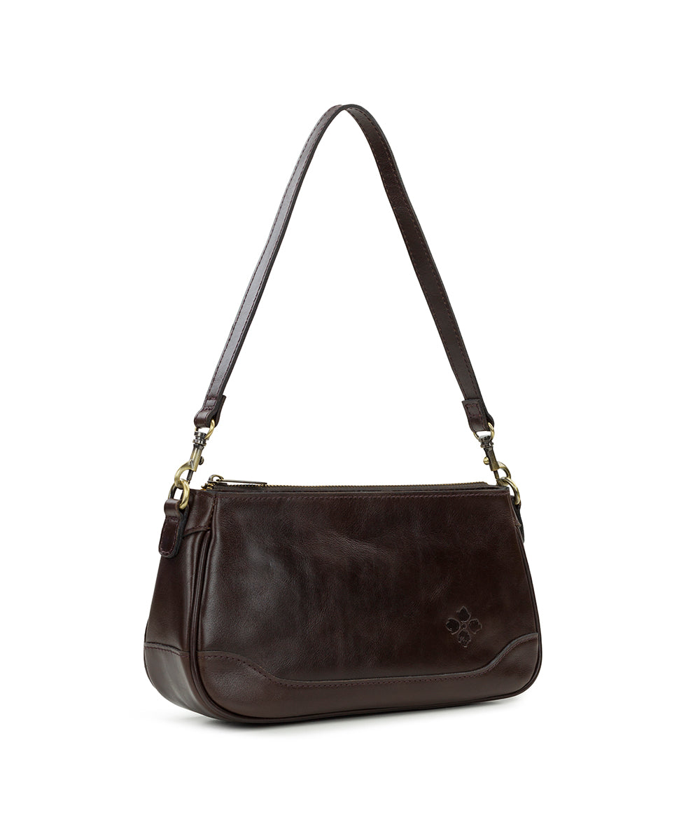 Female - Nova Crossbody - Vintage Distressed Leather - blue fog - by Patricia Nash - View 20 of 31