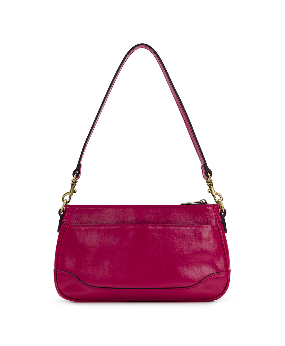 Female - Nova Crossbody - Vintage Distressed Leather - blue fog - by Patricia Nash - View 6 of 31