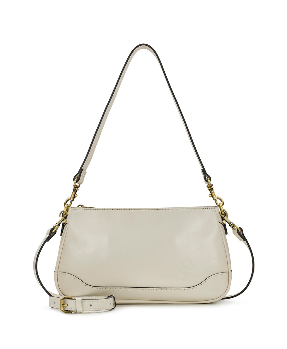 Female - Nova Crossbody - Vintage Distressed Leather - blue fog - by Patricia Nash - View 9 of 31