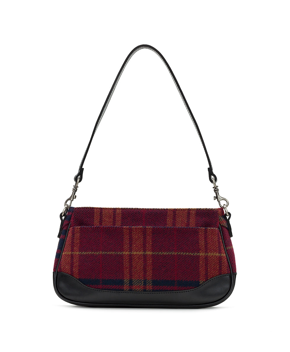 Female - Nova Crossbody - European Wool - maroon - by Patricia Nash - View 2 of 5