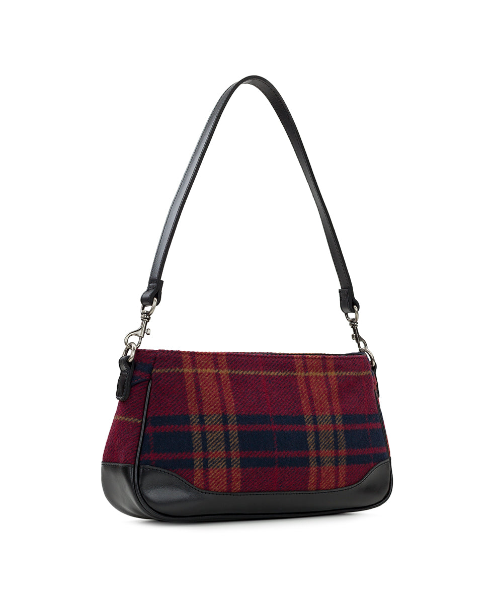 Female - Nova Crossbody - European Wool - maroon - by Patricia Nash - View 3 of 5